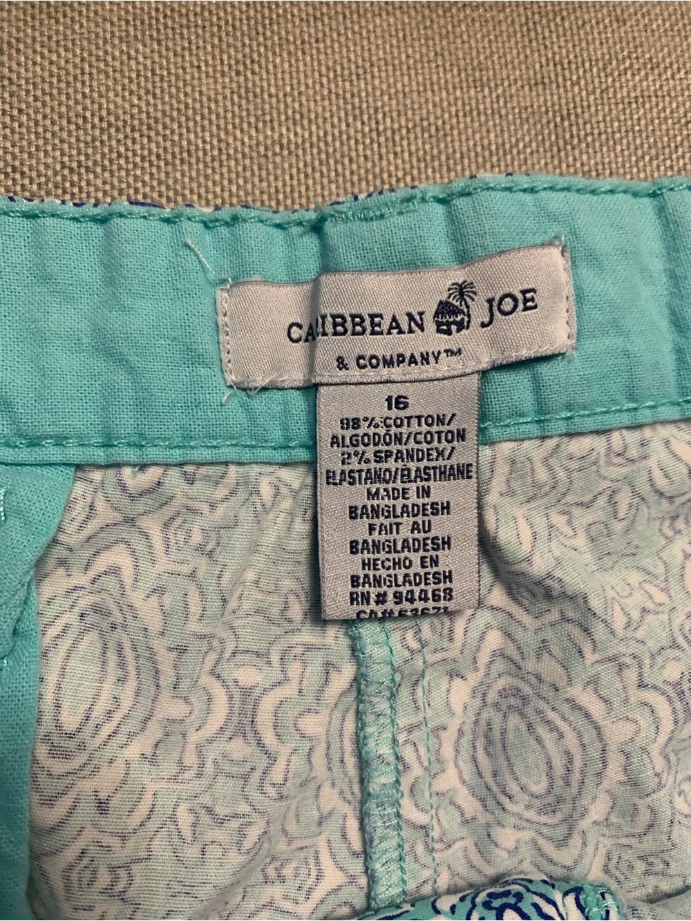 Caribbean Joe casual cotton